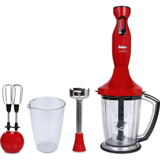 Fakir Lucina Blender Seti Kırmızı - SözleşmeliFakir Lucina Blender Seti Kırmızı