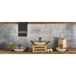 Falez Creamy 6 Parça Sahan Set