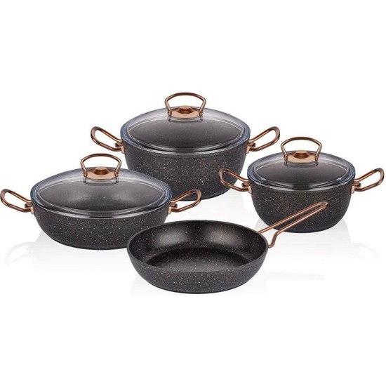 Neva Bitter Plus 7 Parça Granit Seti N2805 - SözleşmeliNeva Bitter Plus 7 Parça Granit Seti N2805