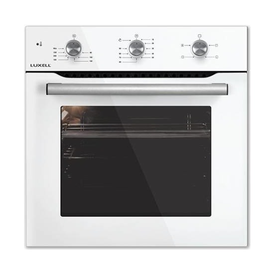 Luxell Ankastre Fırın A6SF2 (Mt) Plus 4 Programlı 3 Düğmeli Beyaz - SözleşmeliLuxell Ankastre Fırın A6SF2 (Mt) Plus 4 Programlı 3