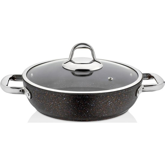 Schafer Galaxy Tech Basık Tencere 28 cm - Kredi KartsızSchafer Galaxy Tech Basık Tencere 28 cm