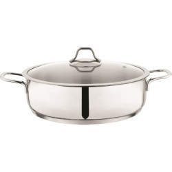 Schafer Held Çelik Basık Tencere 24 cm