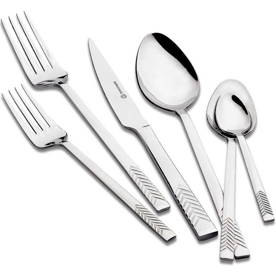 Korkmaz A2436 Victoria Çatal Kaşık Takımı 72 Parça - SenetliKorkmaz A2436 Victoria Çatal Kaşık Takımı 72 Parça