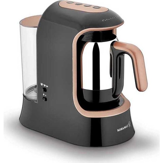 Korkmaz Kahvekolik Aqua Siyah/Rosagold Otomatik Kahve Makinesi - PeşinatsızKorkmaz Kahvekolik Aqua Siyah/Rosagold Otomatik Kahve Makinesi