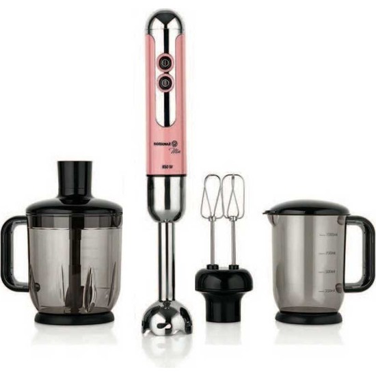 Korkmaz A447-07 Mia Mega Blender Set - Pembe - Elden ÖdemeliKorkmaz A447-07 Mia Mega Blender Set - Pembe