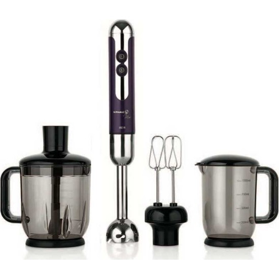 Korkmaz A447-08 Mia Mega Blender Set - Lavanta - KefilsizKorkmaz A447-08 Mia Mega Blender Set - Lavanta