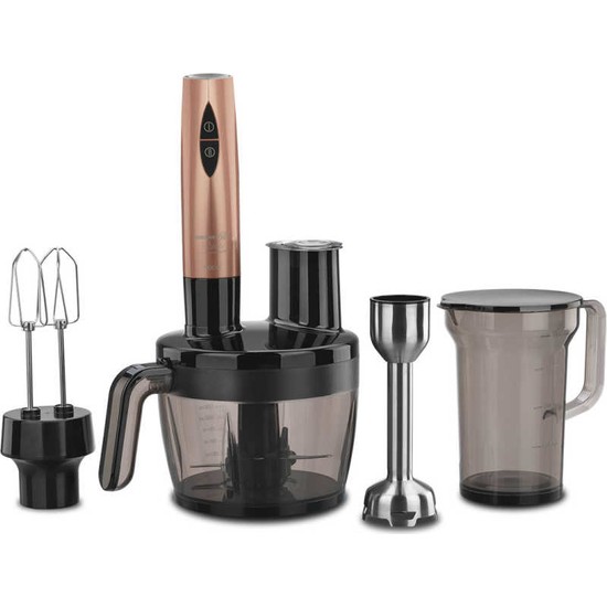 Korkmaz A455-02 Vertex Multi Rosagold Blender Set - Elden ÖdemeliKorkmaz A455-02 Vertex Multi Rosagold Blender Set