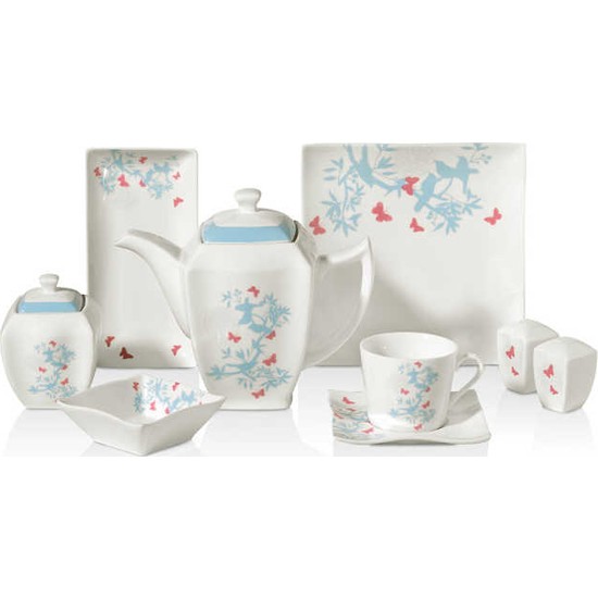 Korkmaz A8590 Link Coll. 30 P Kahvaltı Takımı (Kare) - PeşinatsızKorkmaz A8590 Link Coll. 30 P Kahvaltı Takımı (Kare)