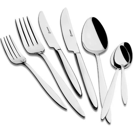 Korkmaz A2405 Talia 84 Parça Çatal Kaşık Bıçak Seti - Kredi KartsızKorkmaz A2405 Talia 84 Parça Çatal Kaşık Bıçak Seti