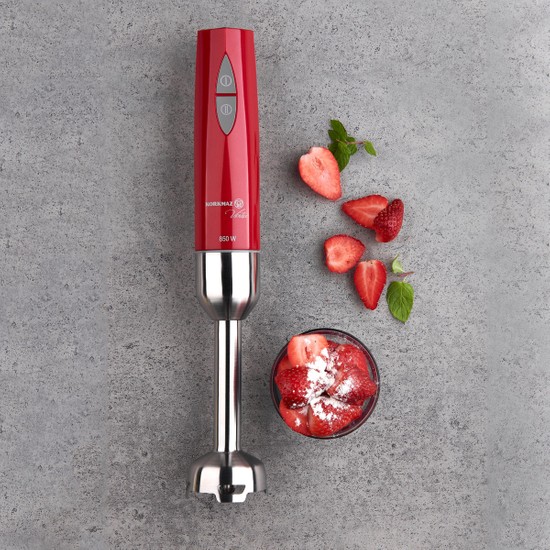 Korkmaz A455-01 Vertex Multi Blender Set Kırmızı - SenetleKorkmaz A455-01 Vertex Multi Blender Set Kırmızı