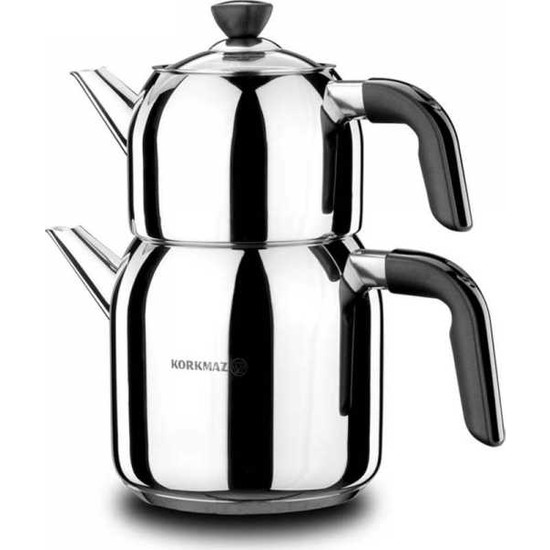 Korkmaz A078-01 Kappa Çaydanlık Takımı Siyah - SözleşmeliKorkmaz A078-01 Kappa Çaydanlık Takımı Siyah