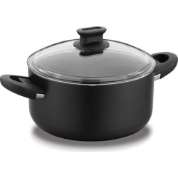 Korkmaz Lina 26 x 13 cm Siyah Tencere