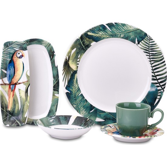 Korkmaz Natura Collection 26 Parça Kahvaltı Takımı - Elden TaksitleKorkmaz Natura Collection 26 Parça Kahvaltı Takımı