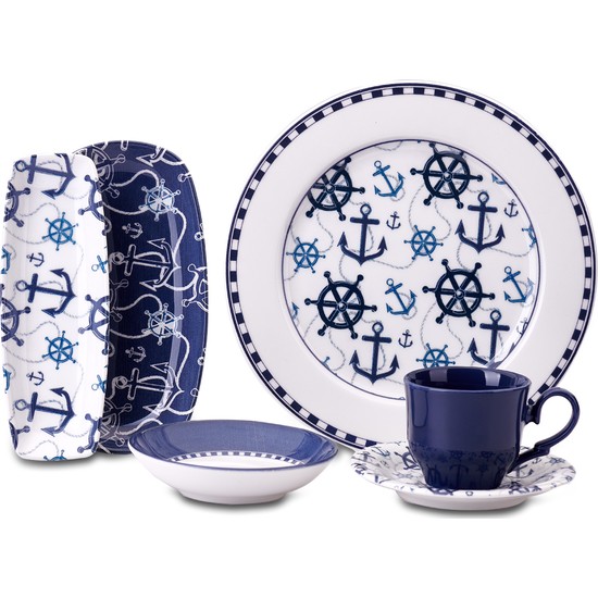 Korkmaz Natura Collection 26 Parça Kahvaltı Takımı - Elden TaksitliKorkmaz Natura Collection 26 Parça Kahvaltı Takımı