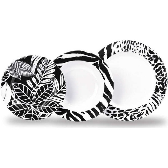 Korkmaz Natura Collection 24 Parça Yuvarlak Yemek Takımı - Elden TaksitleKorkmaz Natura Collection 24 Parça Yuvarlak Yemek Takımı