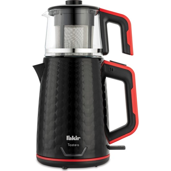 Fakir Tastea Çay Makinesi Siyah Kırmızı - SözleşmeliFakir Tastea Çay Makinesi Siyah Kırmızı