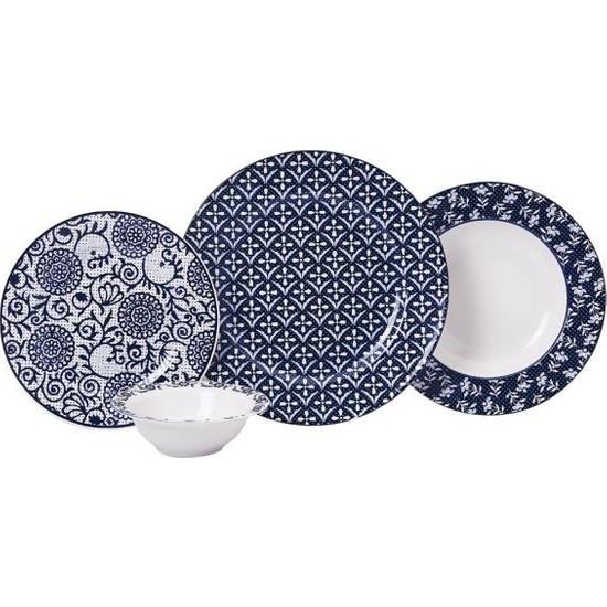 Korkmaz Vanessa Collection 24 Parça Yuvarlak Yemek Takımı A8879 - Elden ÖdemeliKorkmaz Vanessa Collection 24 Parça Yuvarlak Yemek Takımı A8879