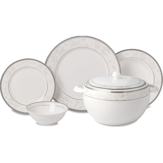 Korkmaz Perla Collection 60 Parça Yemek Takımı - TaksitleKorkmaz Perla Collection 60 Parça Yemek Takımı