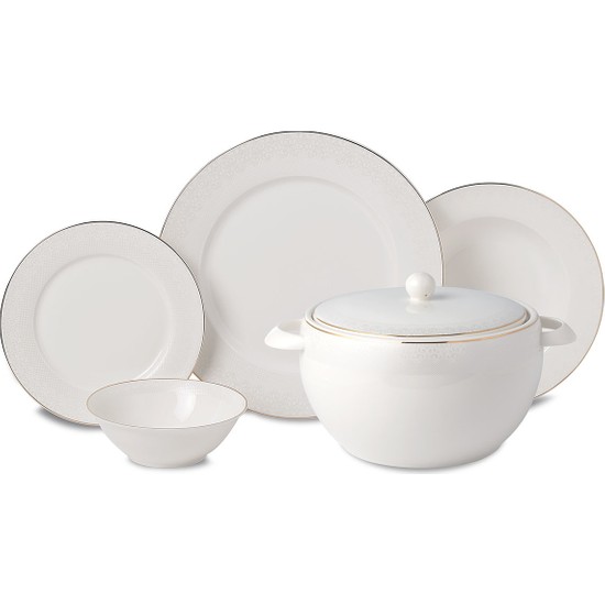 Korkmaz Perla Collection 60 Parça Yemek Takımı - SözleşmeliKorkmaz Perla Collection 60 Parça Yemek Takımı