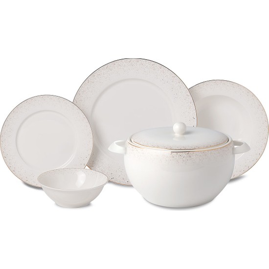 Korkmaz Perla Collection 60 Parça Yemek Takımı - SenetliKorkmaz Perla Collection 60 Parça Yemek Takımı