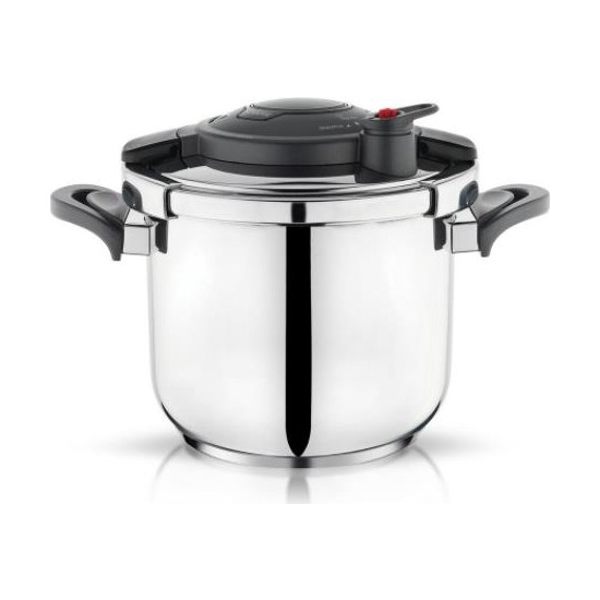 Schafer Galaxis 12 lt Clipso Kapak Düdüklü Tencere-Füme - SözleşmeliSchafer Galaxis 12 lt Clipso Kapak Düdüklü Tencere-Füme