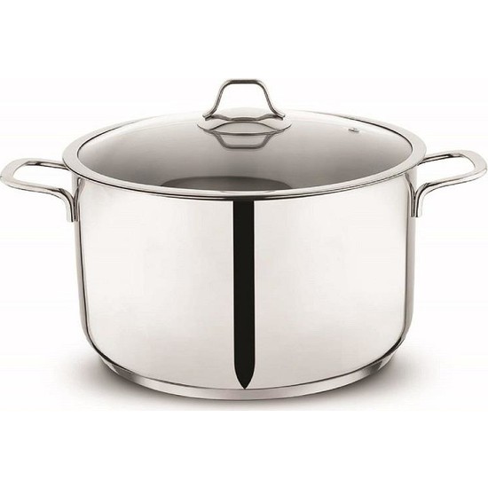 Schafer Held 24 cm Derin Çelik Tencere Inox - SözleşmeliSchafer Held 24 cm Derin Çelik Tencere Inox