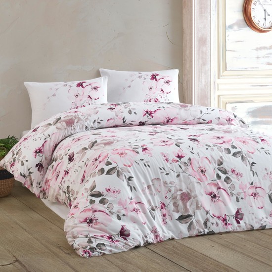Schafer Flora Çift Kişilik Nevresim Takımı-4 Prç - KefilsizSchafer Flora Çift Kişilik Nevresim Takımı-4 Prç