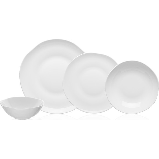 Neva N3087 24 Parça Organik Yemek Takımı - KefilsizNeva N3087 24 Parça Organik Yemek Takımı