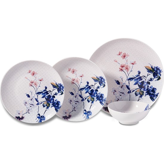 Korkmaz Gardena Collection 24 Parça Yuvarlak Yemek Takımı - SenetleKorkmaz Gardena Collection 24 Parça Yuvarlak Yemek Takımı