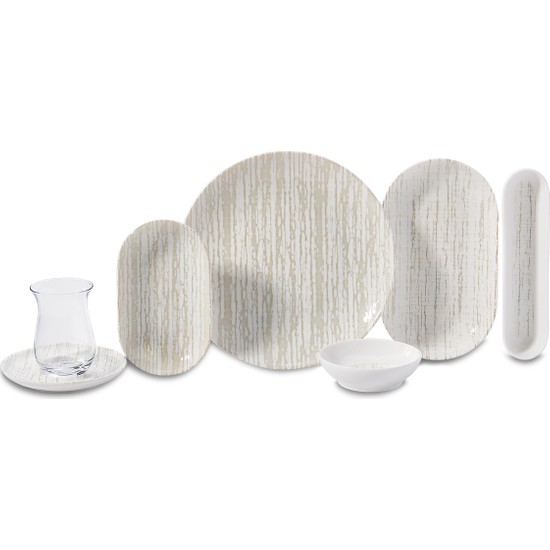 Korkmaz Gardena Collection 28 Parça Kahvaltı Takımı - Kredi KartsızKorkmaz Gardena Collection 28 Parça Kahvaltı Takımı