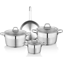 Schafer Vals 7 Parça Çelik Tencere Seti Inox