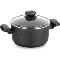 Korkmaz Granit Indüksiyonlu 20 cm Tencere Ornella A1341