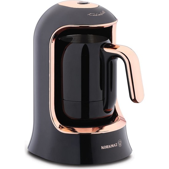 Korkmaz Kahvekolik Deluxe Otomatik Kahve Makinesi Siyah/rose A860-09 - PeşinatsızKorkmaz Kahvekolik Deluxe Otomatik Kahve Makinesi Siyah/rose