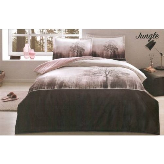 Özdilek Nevresim Takımı Ranforce Çift K. Bordo Jungle - Kredi KartsızÖzdilek Nevresim Takımı Ranforce Çift K. Bordo Jungle