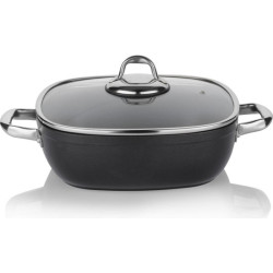 Schafer Gastronomıe Granit Indüksiyon Basık Tencere 28 cm