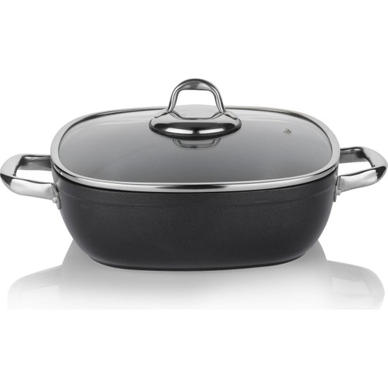 Schafer Gastronomıe Granit Basık Tencere 26 cm - Kredi KartsızSchafer Gastronomıe Granit Basık Tencere 26 cm