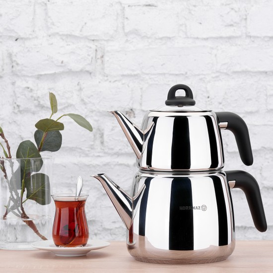 Korkmaz Bella Nora Çaydanlık Takımı - KefilsizKorkmaz Bella Nora Çaydanlık Takımı