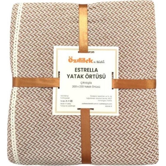 Özdilek Estrella Çift Kişilik Yatak Örtüsü Çok Amaçlı Örtü - KefilsizÖzdilek Estrella Çift Kişilik Yatak Örtüsü Çok Amaçlı Örtü