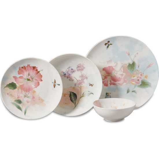 Korkmaz Gardena Collection 24 Parça Yemek Takımı - Elden ÖdemeliKorkmaz Gardena Collection 24 Parça Yemek Takımı