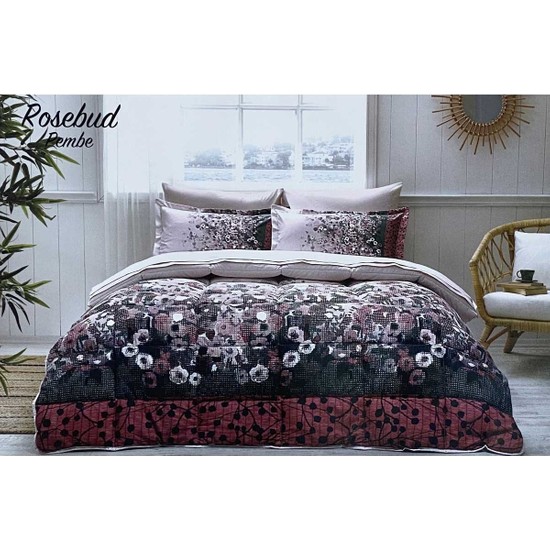 Özdilek Rosebud Çift Kişilik Uyku Seti Pembe - Elden TaksitliÖzdilek Rosebud Çift Kişilik Uyku Seti Pembe