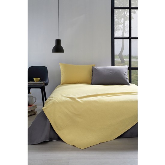 Özdilek Pike Takımı Çift Kişilik Colormix Hardal-Antrasit - SözleşmeliÖzdilek Pike Takımı Çift Kişilik Colormix Hardal-Antrasit