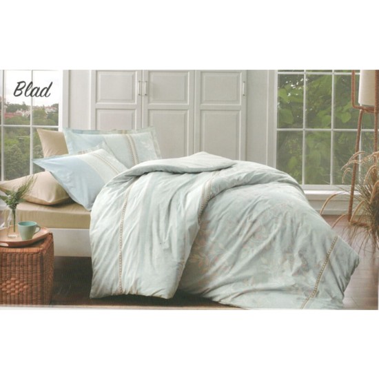 Özdilek Blad Mint Çift Kişilik Nevresim Takımı - Elden TaksitleÖzdilek Blad Mint Çift Kişilik Nevresim Takımı