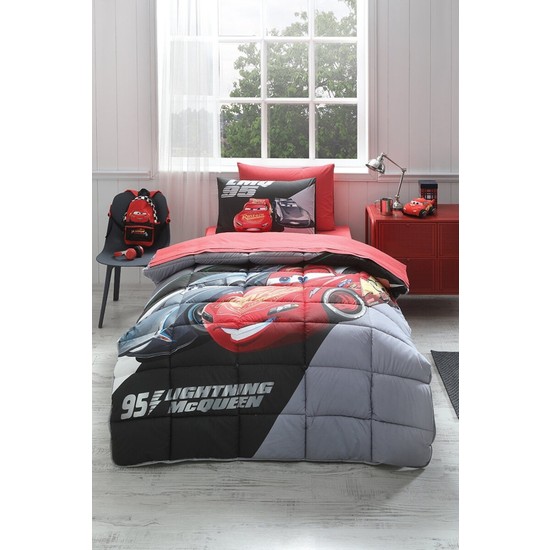Özdilek Cars LMQ95 Lastikli Fitted Çarşaf Lisanslı Uyku Seti Tek Kişilik - SenetliÖzdilek Cars LMQ95 Lastikli Fitted Çarşaf Lisanslı Uyku