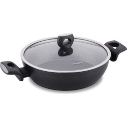 Korkmaz Nora Granit Kısa Tencere 26 x 6,3 cm