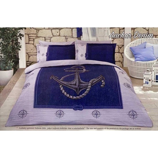 Özdilek Tek Kişilik Ranforce Pike Takımı Ancor Denim Gri - Kredi KartsızÖzdilek Tek Kişilik Ranforce Pike Takımı Ancor Denim Gri