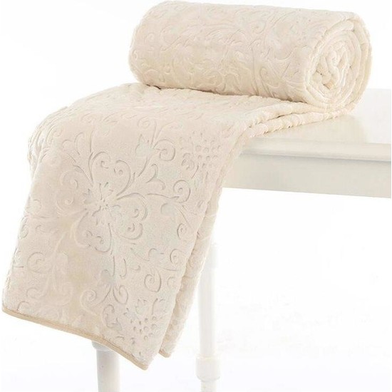 Özdilek Tek Kişilik Battaniye Trendy Bej 155X220 - TaksitleÖzdilek Tek Kişilik Battaniye Trendy Bej 155X220