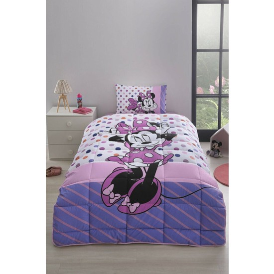 Özdilek Disney Minnie Mouse Trend Lisanslı Tek Kişilik Uyku Seti Fitted Çarşaf - TaksitleÖzdilek Disney Minnie Mouse Trend Lisanslı Tek