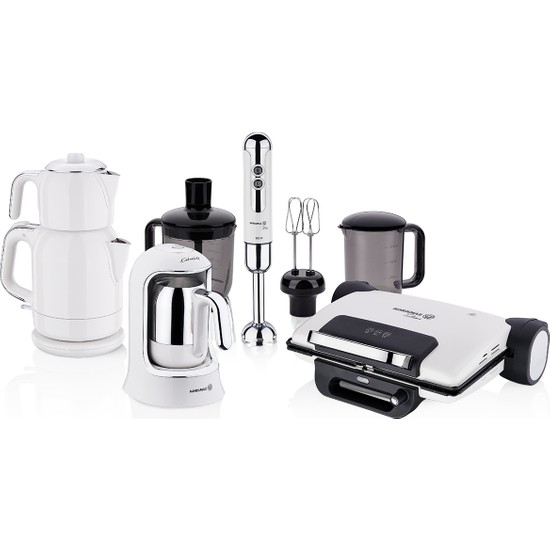 Korkmaz A1824 Vanilya 14 Parça Elektro Set - SenetliKorkmaz A1824 Vanilya 14 Parça Elektro Set