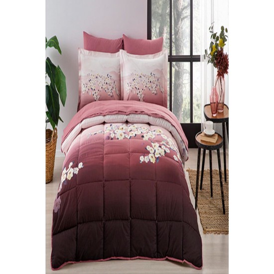 Özdilek Çift Kişilik Battaniye Desenli Daffodil Kiremit 200*240 - Elden ÖdemeliÖzdilek Çift Kişilik Battaniye Desenli Daffodil Kiremit 200*240