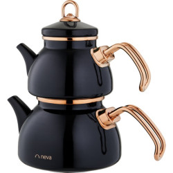 Neva N3092 Sweet Premium Bitter Emaye Süper Mini Demlik Seti